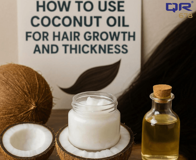 How to Use Coconut Oil for Hair Growth and Thickness