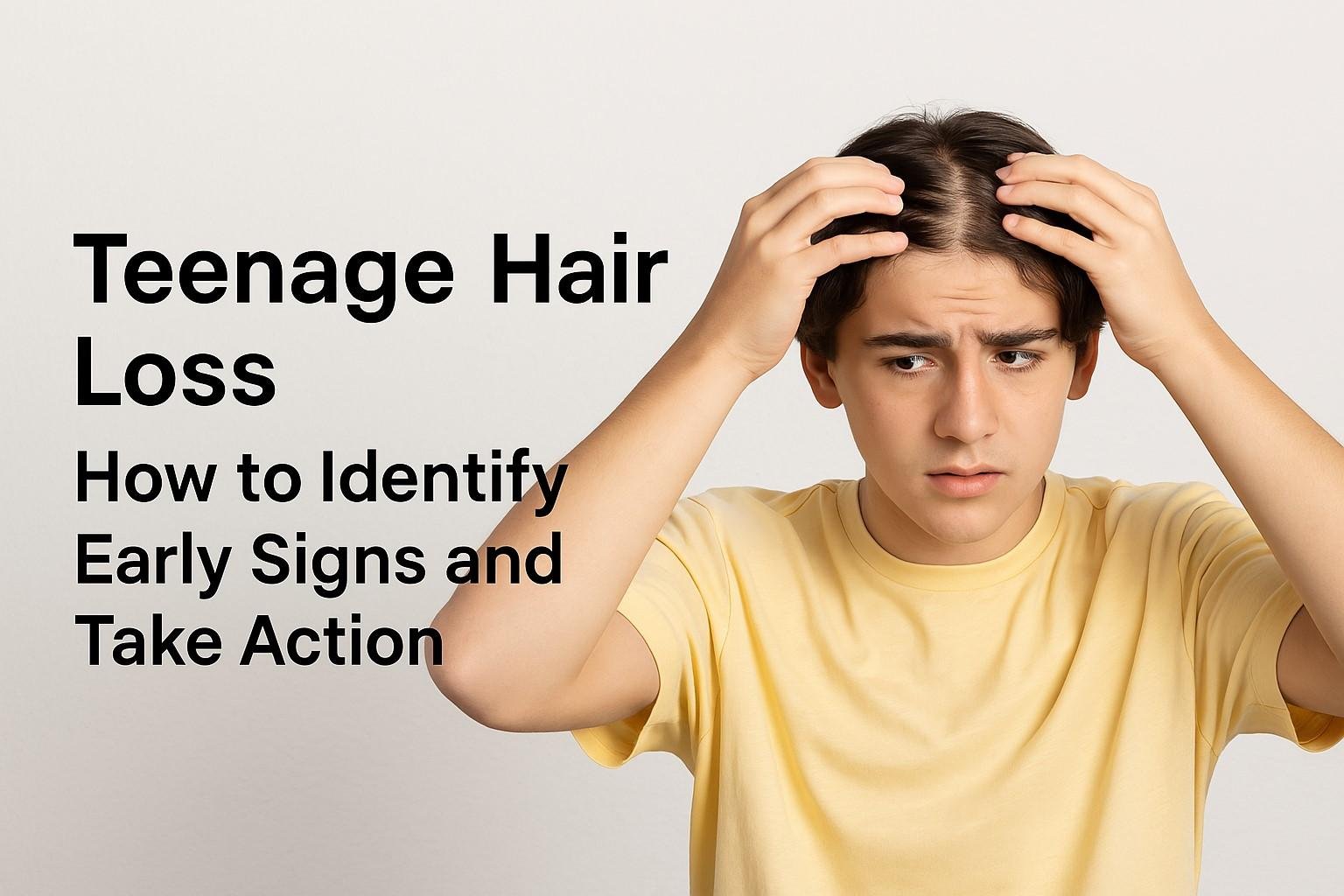 Teenage Hair Loss: How To Identify Early Signs And Take Action