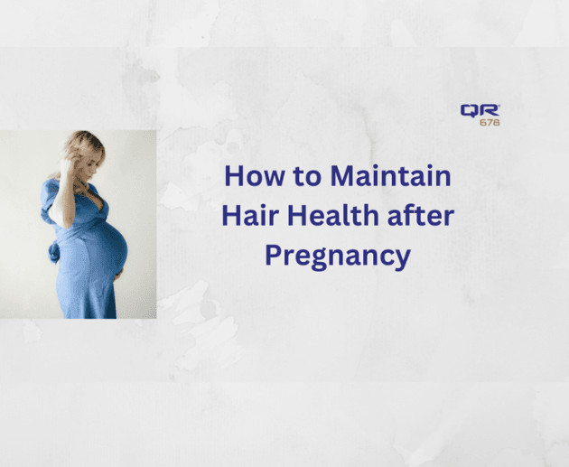 How to reduce hair loss after pregnancy