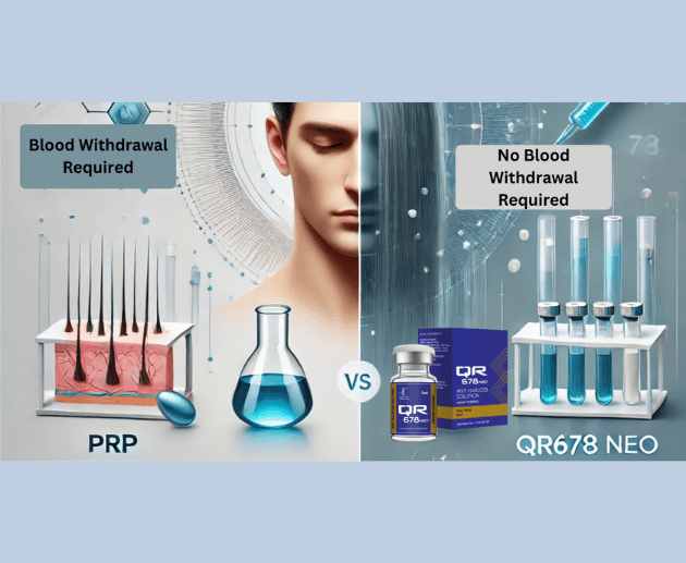 Comparing Hair Loss Treatments: Platelet Rich Plasma (PRP) vs. QR678 Neo