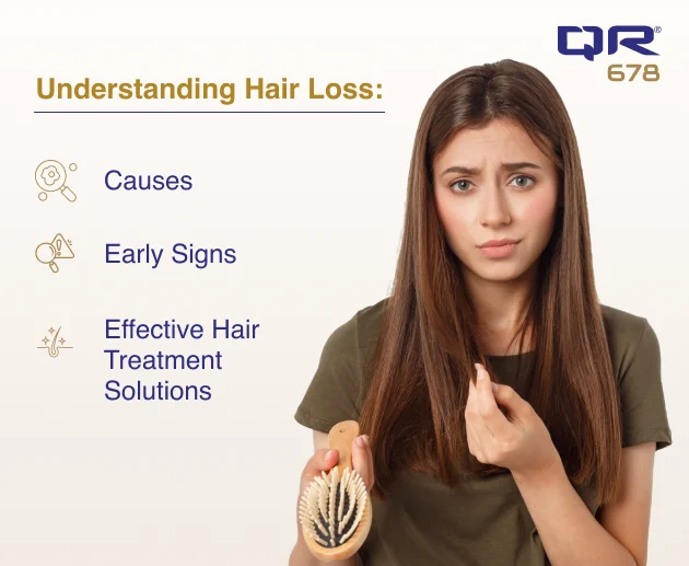 Understanding hair loss Causes, early Signs, and effective treatments