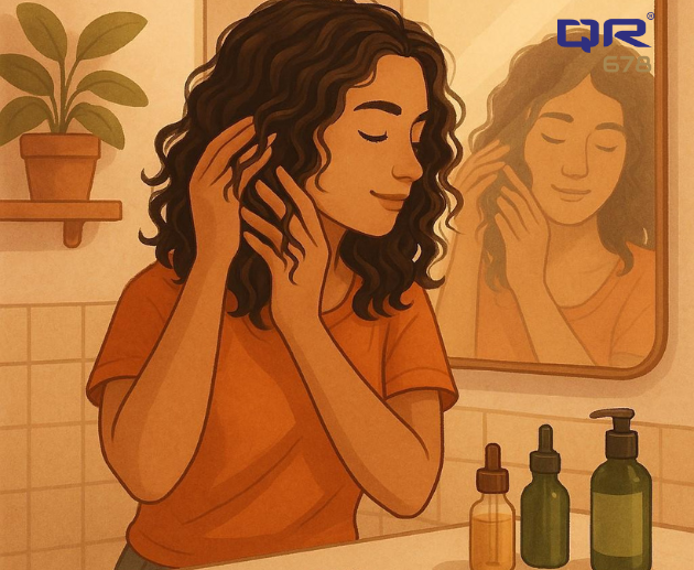 Wavy Hair Routine