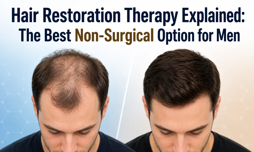 Hair Restoration Therapy Explained The Best Non-Surgical Option for Men